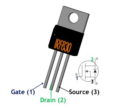 Irf N Channel Mosfet A V Makers Electronics