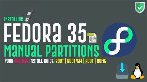 How To Install Fedora With Manual Partitioning Fedora Install