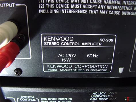 Kenwood POWER And Preamp KC 209 KM 209 Photo 1663439 Canuck