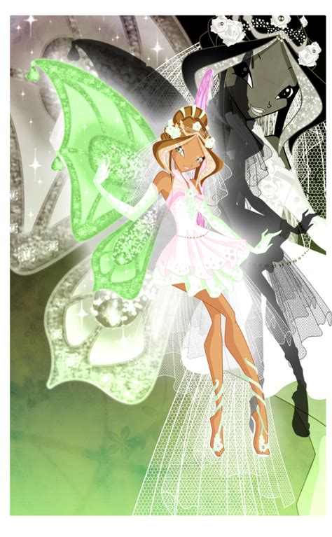 Flora Wedding Enchantix The Winx Club Fan Art Fanpop