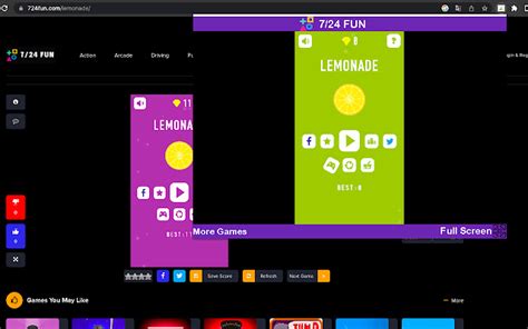 Lemonade Game - Html5 Game - Chrome Web Store