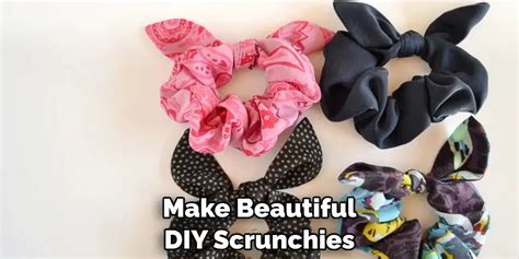 How To Make Scrunchies Without Sewing Machine 10 Easy Steps