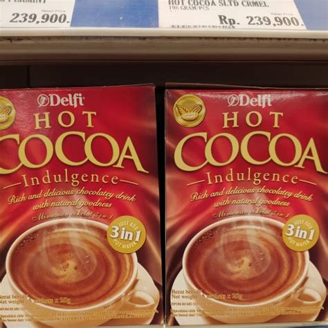 Jual Delfi Hot Cocoa Isi 5 Sachet Coklat Bubuk Kota Tangerang Selatan Merem Store01