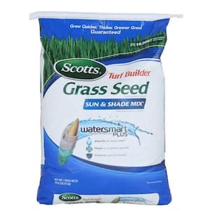 Scotts Turf Builder 40 Lbs Grass Seed Sun And Shade Mix 18334 The