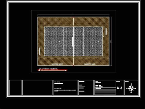 Bloques Cad De Canchas Descarga Gratis