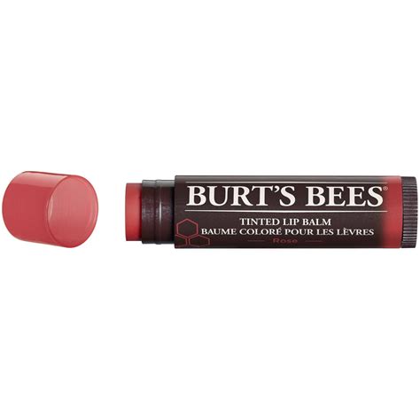 Burt's Bees Rose Tinted Lip Balm, 0.15 oz - Walmart.com - Walmart.com