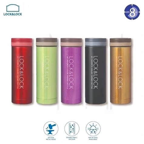 Jual Lock N Lock Thermos Botol Air Minum Panas Dingin Tumbler Hot