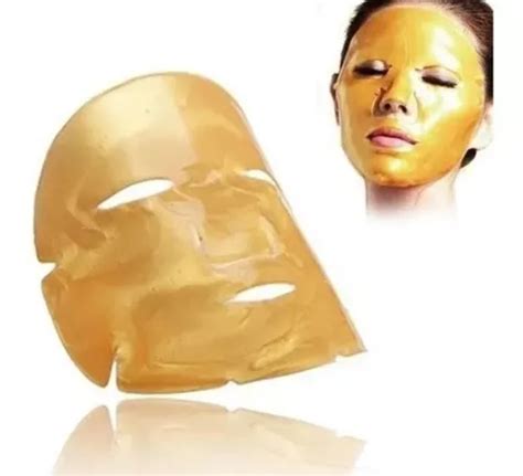 10 Mascarillas Oro 24k Colageno Hidratante Antiarrugas Meses Sin Interés