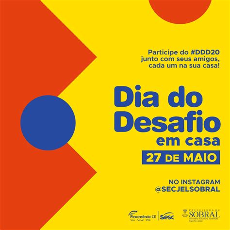 26ª edição do Dia do Desafio será realizada nesta quarta feira 27 05