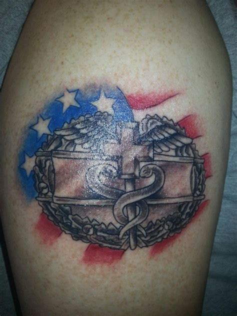 Combat Medic Symbol Tattoo