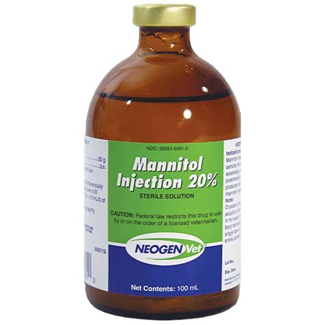 Mannitol Injection Ml On Sale Entirelypets Rx