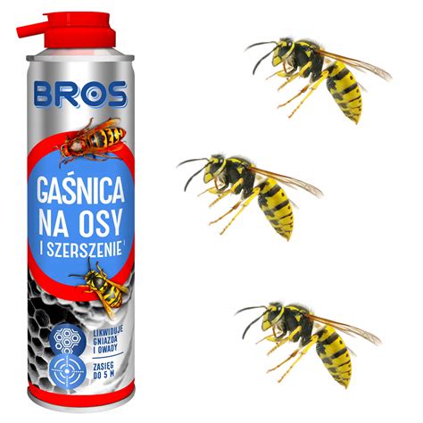 Bros Ga Nica Na Osy I Szerszenie Spray Na Gniazda Os Do M Zasi G