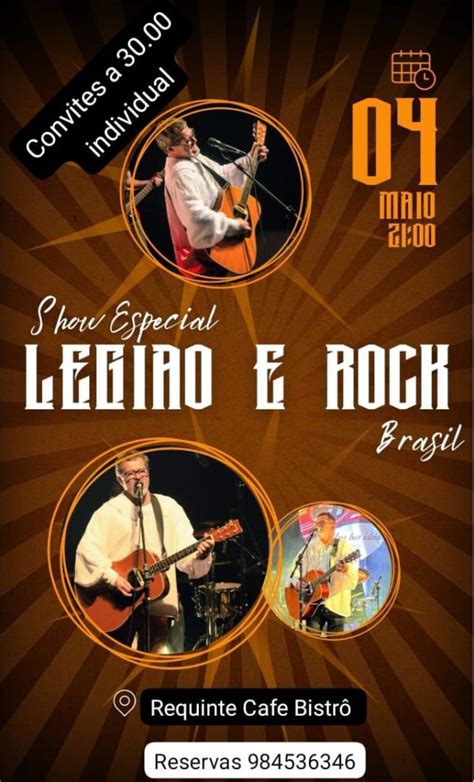 Djalma Ramos Apresenta Show Legi O E Rock No Requinte Caf Bistr