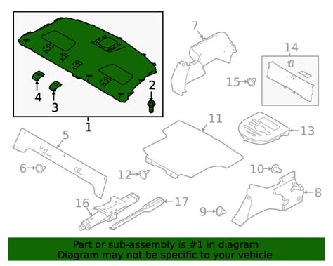 2019 2020 Nissan Altima Pkg Tray Trim 79910 6CA0A QuirkParts