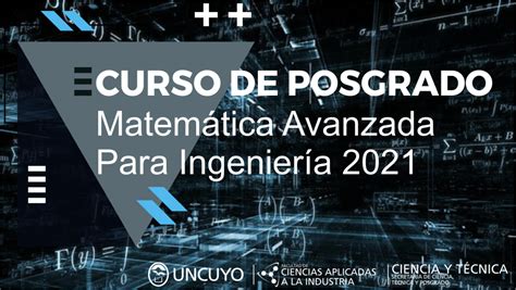 Matem Tica Avanzada Para Ingenier A Facultad De Ciencias