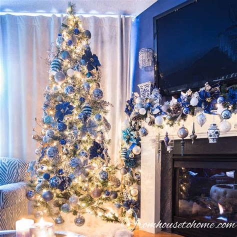 Navy Blue And Gold Christmas Tree Decorations - Christmas Images 2021