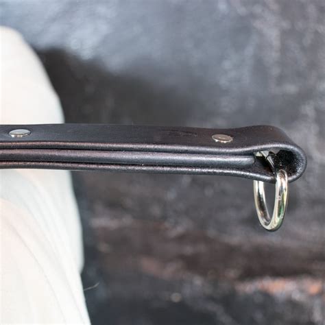 Langsig Leather Spanking Strap A Pointed Brutally Stinging Etsy