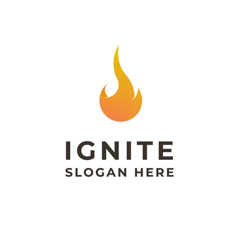 Fire flame Logo with golden ratio. Modern clean simple design. 17223119 PNG