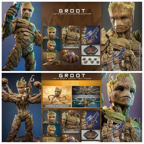 Hot Toys Mms Mms Groot Guardians Of The Galaxy Vol Hobbies