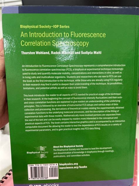 An Introduction To Fluorescence Correlation Spectroscopy Hobbies