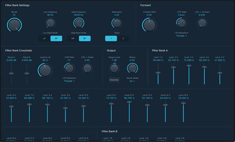 Evoc Filterbank De Logic Pro Para El Ipad Soporte T Cnico De Apple