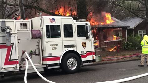 House Fire Downtown Graham Nc Youtube