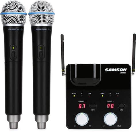 Samson Concert M Handheld Dual Channel Wireless System With Q X