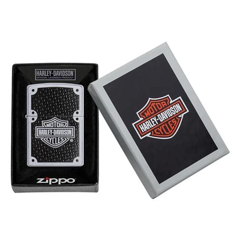 Zippo Harley Davidson Carbon Fiber Feuerzeug Tabakversand Ch