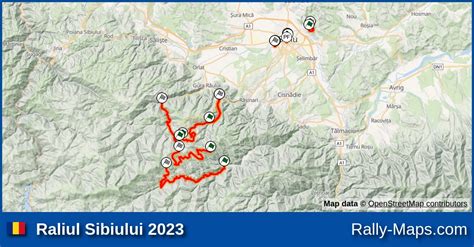 Maps Raliul Sibiului Cnrb Rally Maps