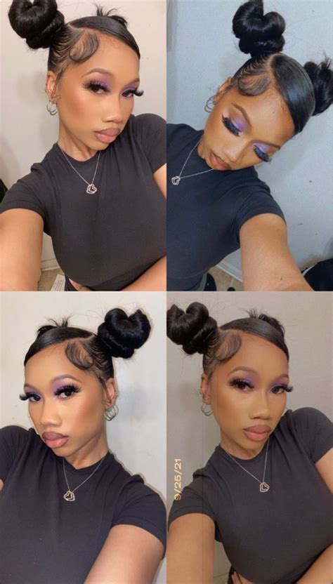 𝔓𝔯𝔢𝔱𝔱𝔶𝔟𝔩𝔲𝔫𝔱𝔷 Sleek ponytail hairstyles Slick hairstyles Natural