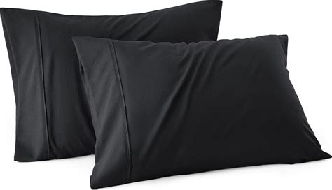 Bedsure Pillow Cases Standard Size Polyester And Rayon Derived From Bamboo Cooling