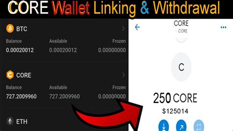 Satoshi Core Withdrawal How To Link Your Core Wallet For Withdrawal