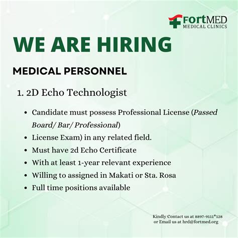 Medical Positions FortMED Clinics