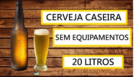 Como FAZER CERVEJA em CASA FÁCIL e SIMPLES SEM EQUIPAMENTOS FAZENDO