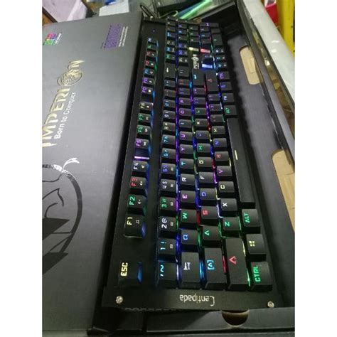 Jual Imperion Centipada Keyboard Gaming Mechanical Rgb Full Size Macro