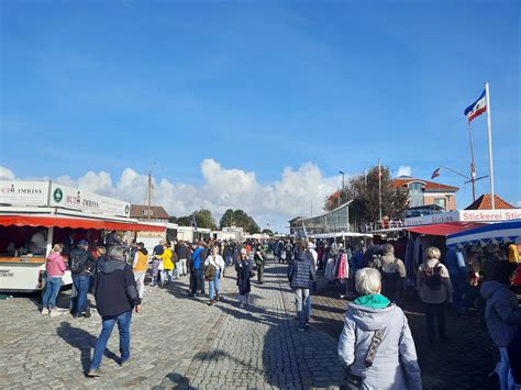 Der Fischmarkt In Wyk Auf F Hr