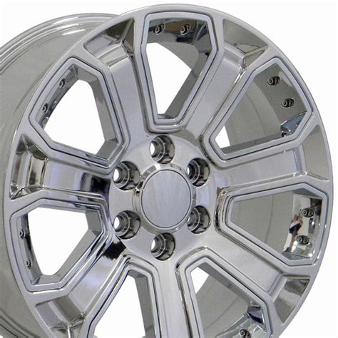 22 Inch Chrome Gmc Sierra Rims Purchase 22 Inch Gmc Sierra Chrome Rims Online At Oe Wheels