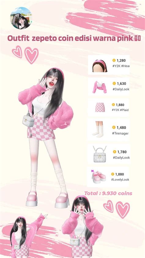 Rekomendasi Outfit Zepeto Full Coins Di 2024 Boneka Model Pakaian