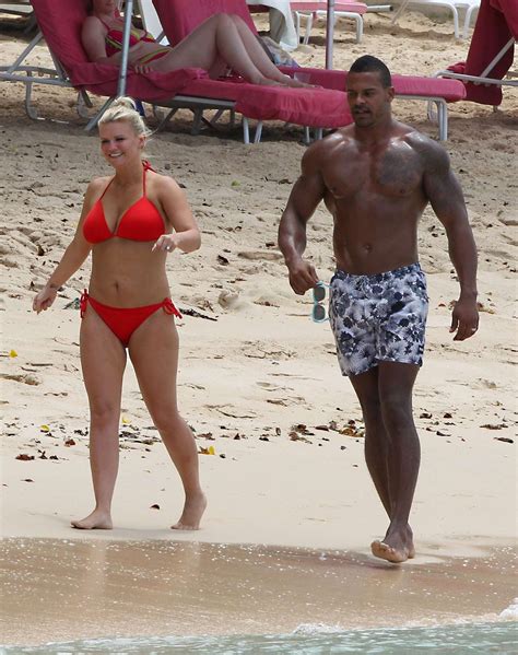 Kerry Katona In Red Bikini Gotceleb