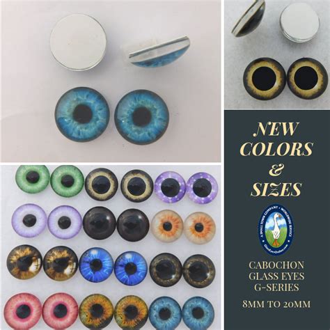 Cabochon Glass Eyes