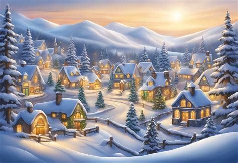 Christmas Village Wallpapers - 4k, HD Christmas Village Backgrounds on ...