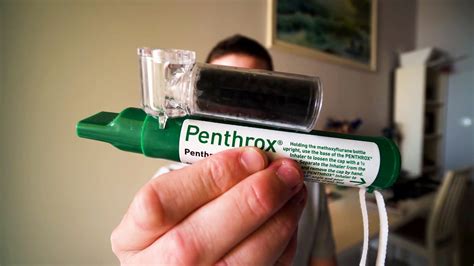 Green Whistle How To Use Penthrox Inhaler Youtube