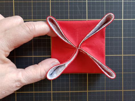 Folded Fabric Ornament Tutorial At WeAllSew 1440 X 1080 28 WeAllSew