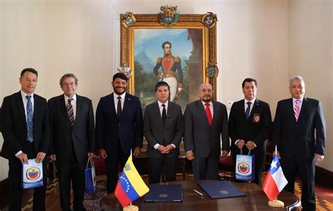 Gobiernos de Chile y Venezuela firman acuerdo de cooperación para el