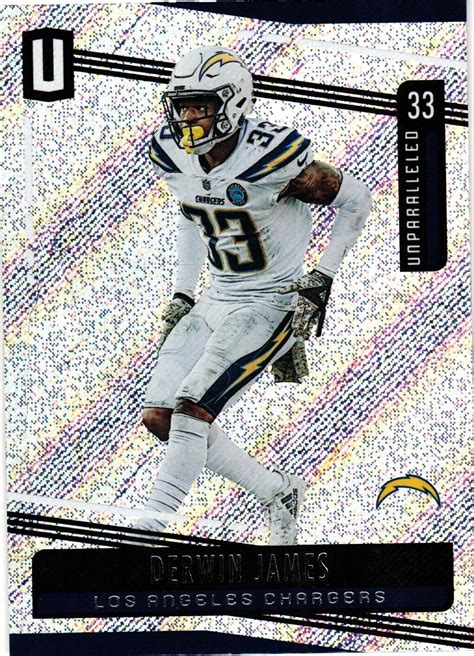 2019 Panini Unparalleled Derwin James Los Angeles Chargers 92 NFL