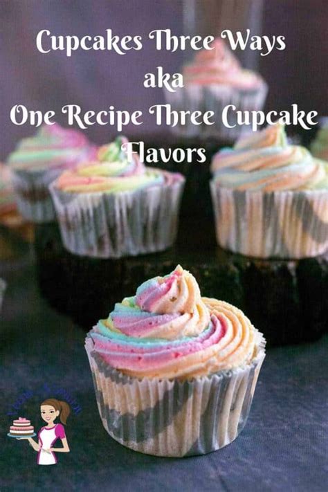 One Recipe Three Cupcake Flavors A Delicious Variety For Every Taste