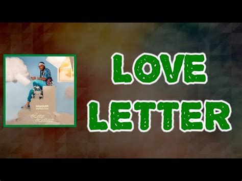 Marzz Love Letter Lyrics Chords Chordify