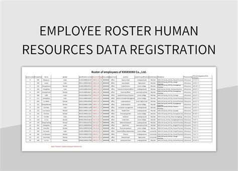 Free Employee Data Registration Templates For Google Sheets And