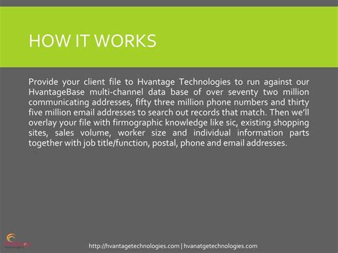 PPT - HTI Prospecting Database PowerPoint Presentation, free download