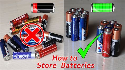 How To Store Batteries YouTube